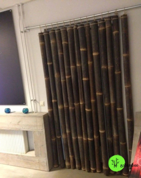 inspirace bambusový plot